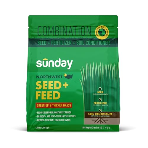 Sunday Northwest Seed + Feed - Grass Seed, Soil Conditioner,...