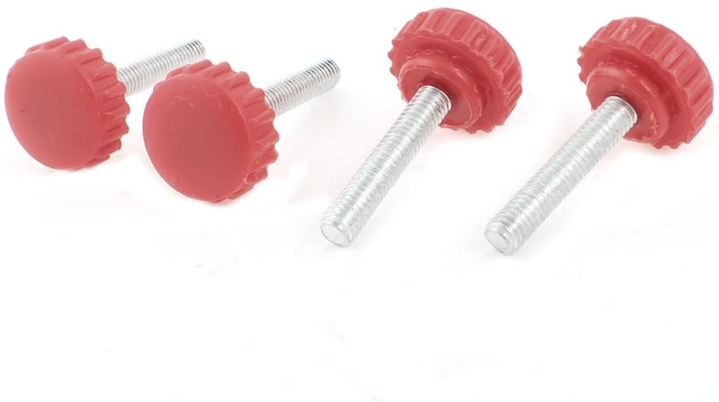 XYZOOM 4 Pcs Replacement M6 x 30mm Thread Round Clamping Knob 20mm Dia(31ddf 1b6f2 6f0a8 82d83 12b5c b4e4f