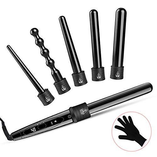 Ohuhu 5 in 1 Bacchetta per Arricciacapelli in