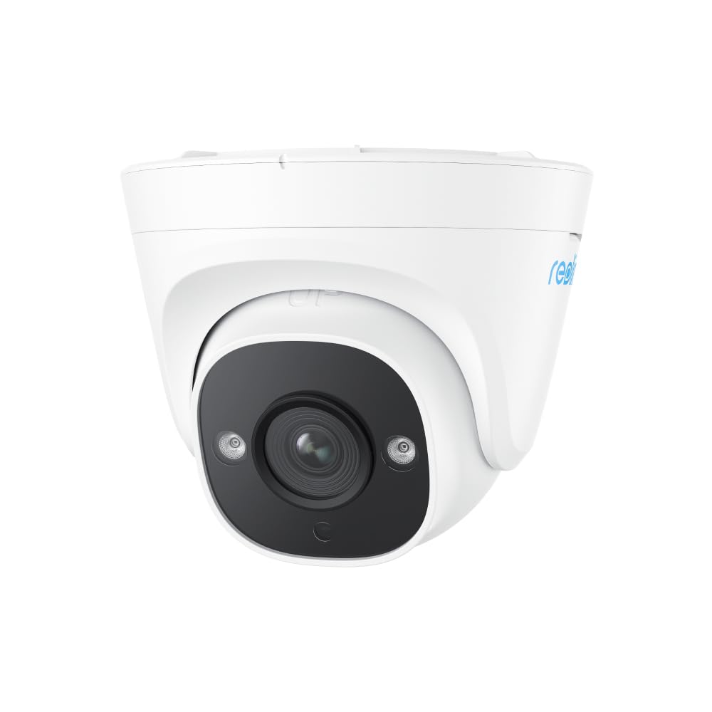 Reolink P324 Cámara de Seguridad Poe HD 2K+ 5MP con Audio Bidireccional Certificación IP67 Blanca