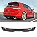 Universal Rear Roof Spoiler, ABS Rear Window Top Roof Spoiler Wing Compatible with Seat LEON Maxton MK1 Mk2 Mk3 MK4 MK5 MK6 MK7 Hatchback Fit Jazz Yaris Focus A1 A3 RS3(Carbon Fiber Style)