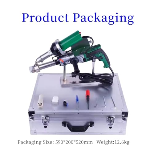 Plastic extrusion machine