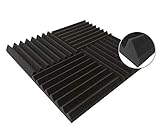 Zeitgenössisches Keil-Profil Pro-coustix - echtem Ultraflex Wedge High Qualität Akustikschaumstoff Fliesen, 24 Scheiben