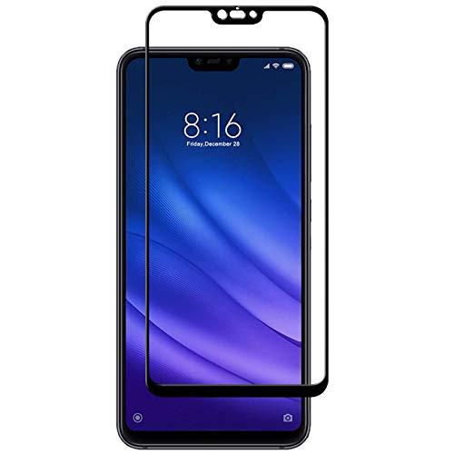 [2 Packs] Xiaomi Mi 8 Lite Protector de Pantalla, Xiaomi Mi 8 Lite Protector de Pantalla Cobertura Completa Protector Cristal Templado HD Clear Screen Protector para 6.26'' Xiaomi Mi 8 Lite