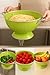 Calypso Basics by Reston Lloyd Powder Coated Enameled Colander, 5 Quart, Lemon
