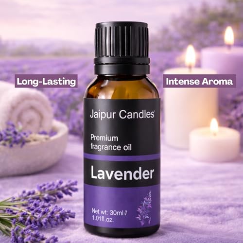 Image of Fragrance Oil | 30 ml | Aroma Oil for Home Fragrance | Best for Aromatherapy | Use in Diffusers, Candles, Air Fresheners (30ML, Lavender)