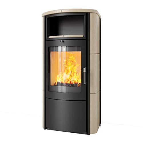 Preisvergleich Produktbild Kaminofen Hark 57 creme graphit
