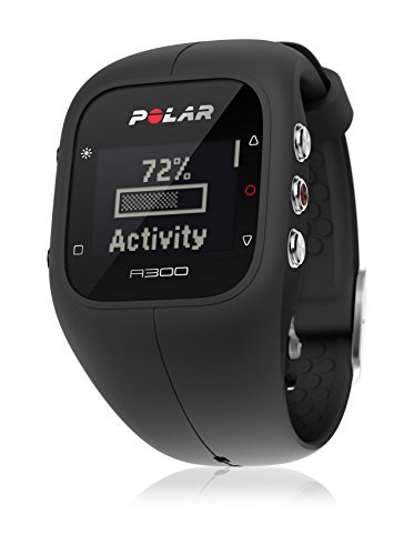 Polar A300 Pulsómetro de Entrenamiento, Unisex, Negro, Talla única