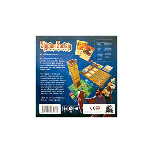 Image of The Stygian Society | Diceless Dungeon Crawl | Board Game | APE Games | 1-4 Players | 60-120 Minutes | Fantasy | Adventure| 14+ | Tabletop Game | Kevin Wilson | Cooperative | Base Game