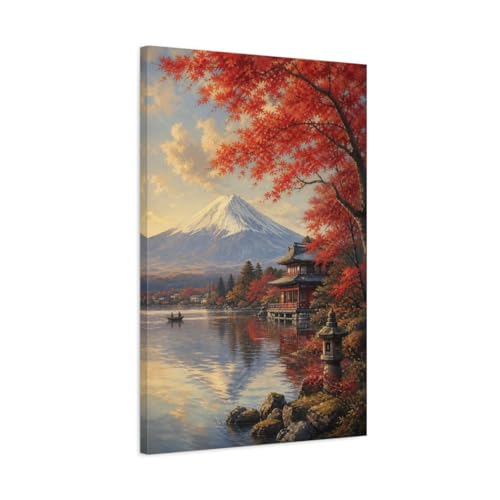 Art mural de prestige texture air salin 50x75cm châssis épais en bois haut de gamme