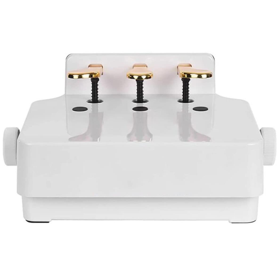 FAXIOAWA Extensiones de Pedal de Piano, Extensores de Pedal de Piano auxiliares de Acero para niños con 3 Pedales Banco de extensión de Pedal de Piano Ajustable para Principiantes y niños,D