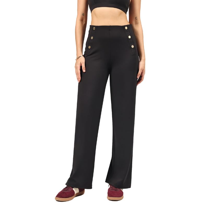 Womens Ultimate Sailor Pants- Regular High-Rise Straight-Leg Pants Soft Stretchy Fit Back Pockets Smart Casual & Everyday Wear (for Women Upto 5'4)-image-23