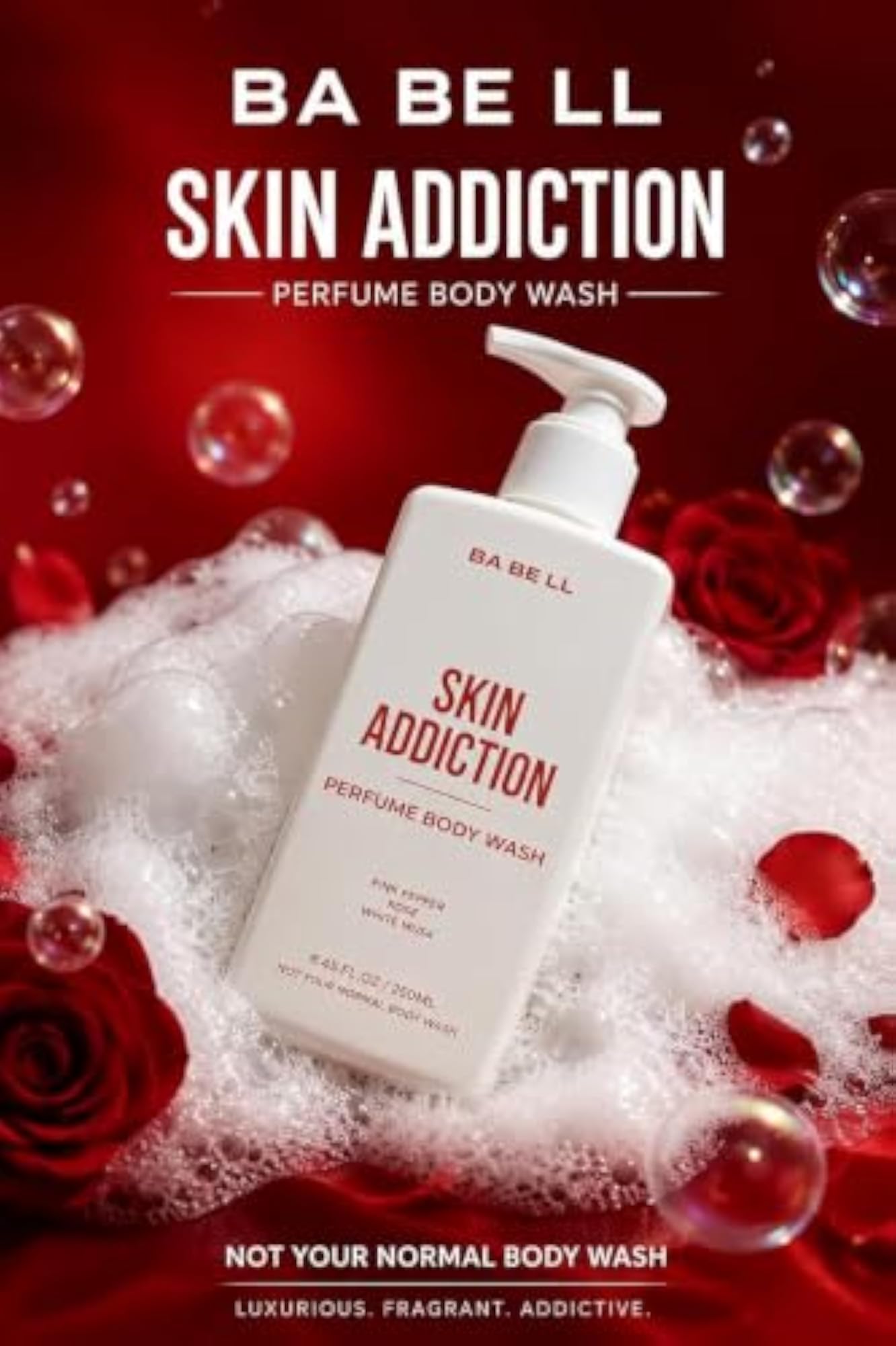BE LL Skin Addiction Perfume Body Wash for Men & Women