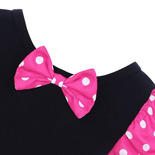 OBEEII Baby Meisjes Polka Dots Prinses Jurk Halloween Kerstfeest Kostuum Pasgeboren Baby Leuke Tutu Jurk Met Cartoon… - Image 4