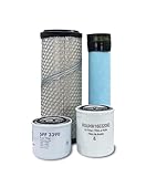 HERO Maintenance Filter Kit For Vermeer S925TX Mini Skid Steer Loader Filters Compatible With OEM