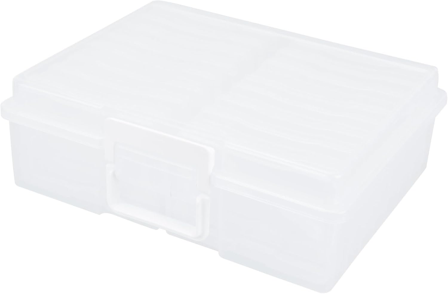 STOBOK 1pc Photo Box Multifunctional Organizer for Photos Postcards Supplies for Keeping Your Memories Protected and Neat