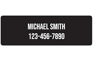 Personalized Golf Club Identification Labels