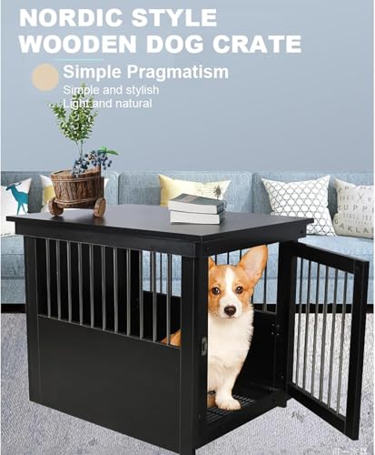 Mesa Lateral Gaiola De Madeira Para Cães Móveis De Canil De Madeira Canil De Madeira Resistente De M