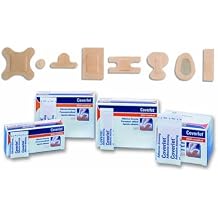 BSN Medical Coverlet Fabric Shapes Toe Shields Box of 100, 2 1/2" x 1 3/8"