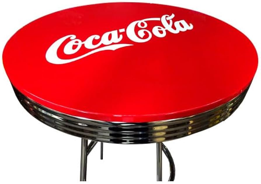 Amazon｜COCA-COLA BRAND コカコーラブランド ハイテーブル 「Coke HI