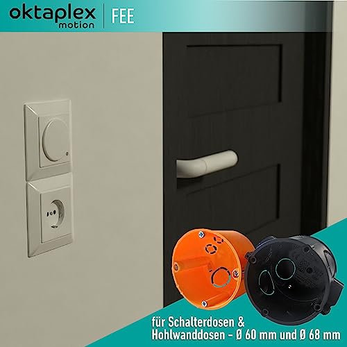 Bewegungsmelder Unterputz Oktaplex Fee mit 180° Erfassungswinkel