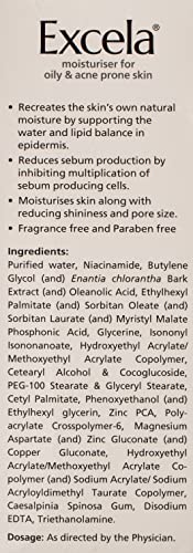 Image of Cipla Excela Moisturiser for Oily & Acne Prone Skin, 50g