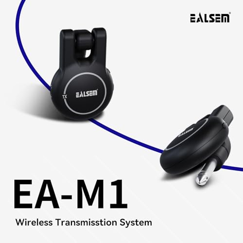 EALSEM M1 2.4GHz Wireless Transmission System,120ft Transmission or 11hours Woring Time,Supports Efficient & Performance Mode,for Electric guitar&Instruments by ealsem - Image 2