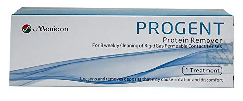 Menicon Progent 1 Treatment Biweekly Gas Permeable Contact Lens Cleaner And Dmv Scleral Cup Large Contact Lens Handler - Remover, Inserter Bundle Of 2 Items #TOP7