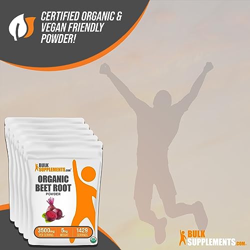 image for BULKSUPPLEMENTS.COM Organic Beet Root Powder - Beet Juice Organic, Bee