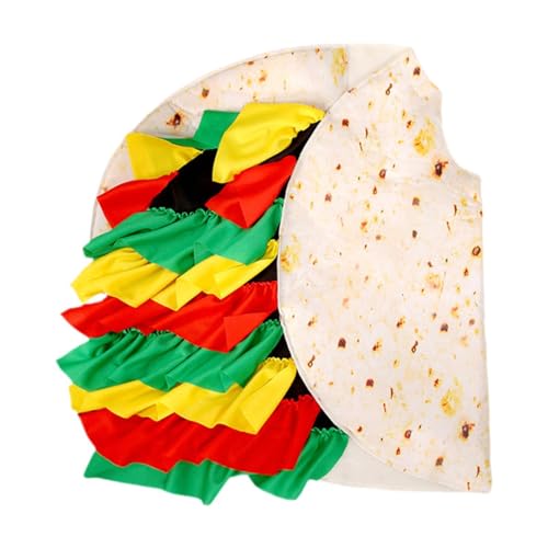 Déguisement burritos en tissu robuste pour spectacle de scène