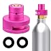Produktbild CO2 Quick Adapter Kompatibel Mit Sodastream Duo, Crystal 3.0, Gaia, Art, Terra, E-Duo, E-Terra Einbau Ohne BeschäDigung Des Wassersprudlers, FüR 425g CO2 Zylinder Quick Adapter 60l Trapezgewinde TR214