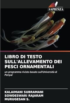 Paperback Libro Di Testo Sull'allevamento Dei Pesci Ornamentali [Italian] Book