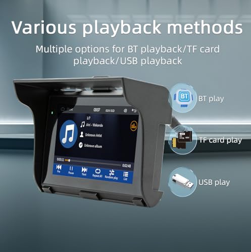 Polarlander Radio para Auto CarPlay Android Auto 5" Pantalla miniatura 4