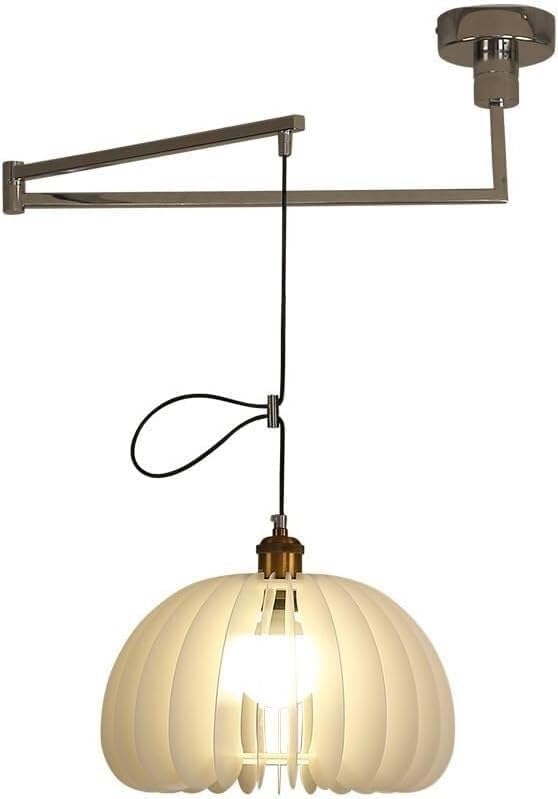 Lustre à Bras oscillant réglable pour corriger l'éclairage de salle à manger sombre