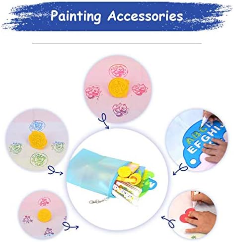 Aqua Magic Doodle Mat Large Water Drawing Mat Neon Painting Coloring Mat with Drawing Accessories Kids Toys Toddlers Educational Girls Boys 2 41JXgrTHydL. AC