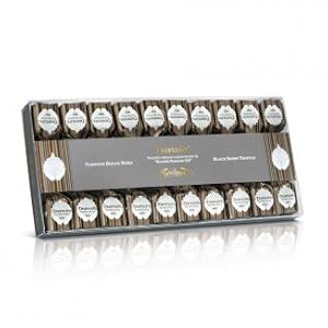 Tartuflanghe – MINI DOLCI D’ALBA TRUFFLES – ZWART 140 g – Kleine doos van acetaat