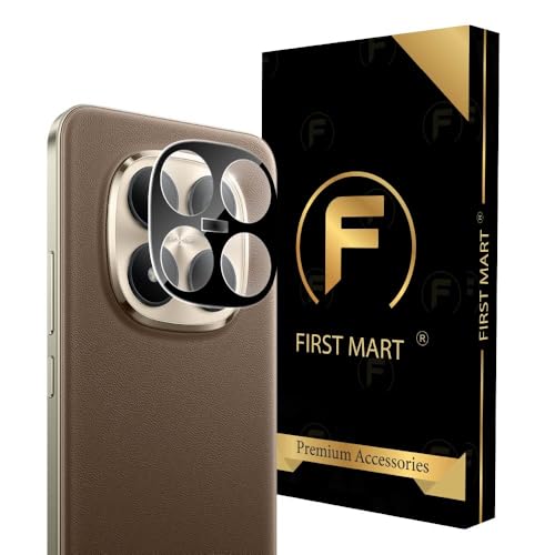 Image of FIRST MART Black Camera Lens Protector for Redmi Note 15 Pro Plus | 9H Tempered Glass, HD Clear, Scratch Resistant, Anti-Fingerprint, Case-Friendly | Pack of 1