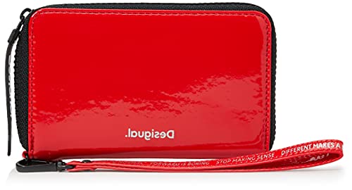 Rosso Desigual Accessories PU Medium Wallet, Donna, Colore: Rosso, U