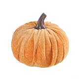 Amplia gama de usos: ideal para decorar hogares o fiestas durante la temporada de otoño, estas calabazas son perfectas para cualquier persona que busque celebrar con estilo.