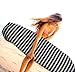 DORSAL Surfboard Sock Cover - UltraLight Protective Day Bag for your Surf Board Black and White Stretchy Polyester 9'0