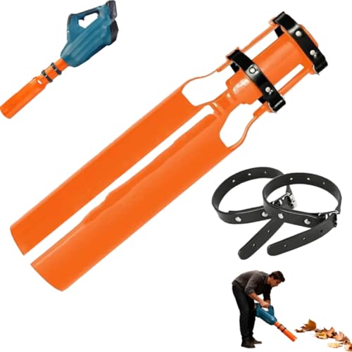 Leaf Blower Air Booster laubkehrer Laubbläser Düse Aufsatz Leistungsstarker Blätter Turbo Laubsauger Extension Booster Hochleistungs Laubkehrer Blätter Gebläse Düsen Reinigungszubehör für Auffahrt&Hof