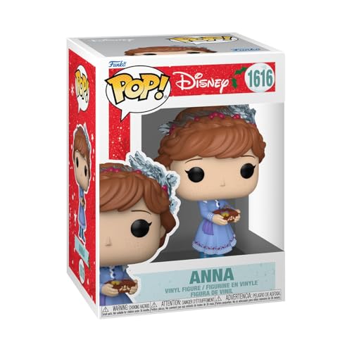 Funko Pop! Disney: Princess Holiday - Anna - Frozen - Collectable Vinyl Figure - Gift Idea - Official Merchandise - Toys for Kids & Adults - Disney/Pixar Fans - Model Figure for Collectors and Display