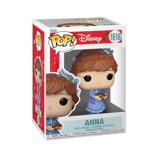 Funko Pop! Disney: Princess Holiday - Anna - Frozen - el Reino del Hielo - Figura de Vinilo Coleccionable - Idea de Regalo - Mercancia Oficial - Juguetes para Niños y Adultos - Disney/Pixar Fans
