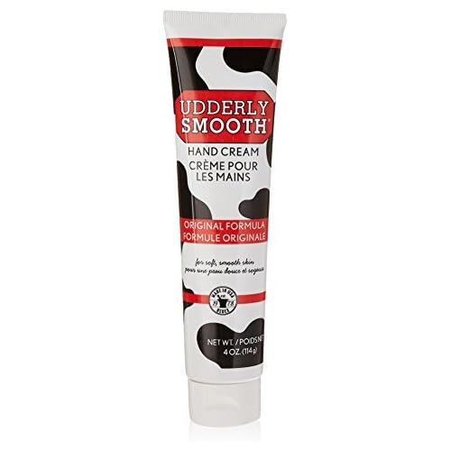 Udderly Smooth Hand Cream 4 oz (Pack of 5) Body Gels And Creams Beauty