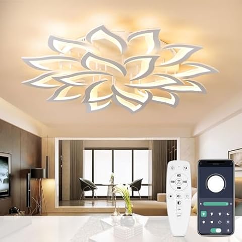 Lustre LED Dimmable Yuanfenghua Cover