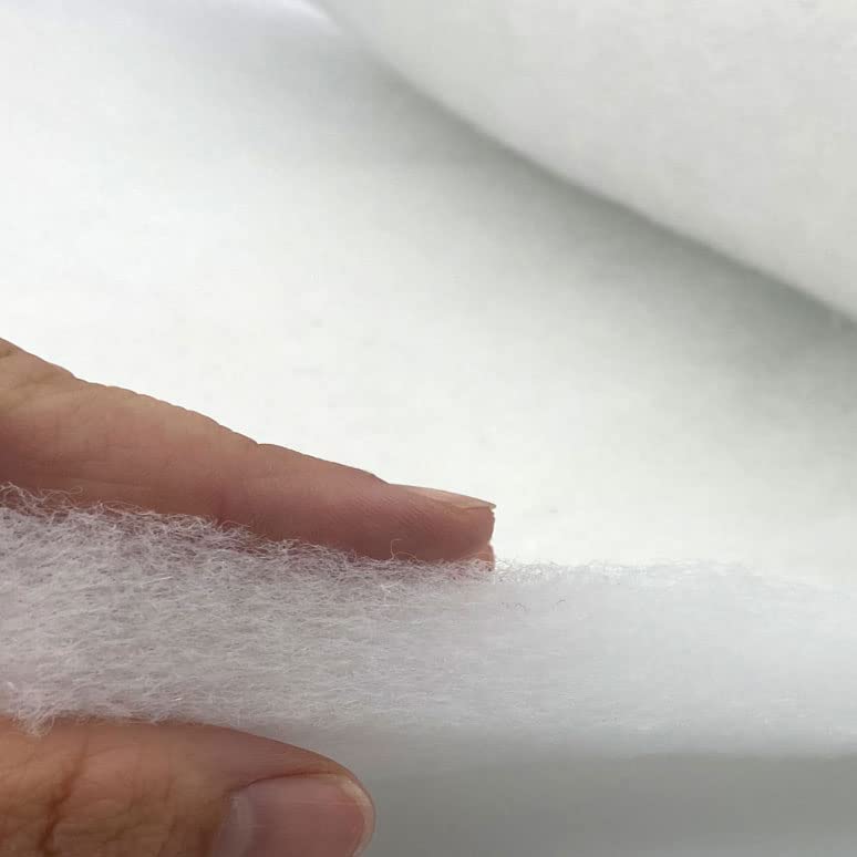 Pemmiproducts Tessuto Non Tessuto Volumetrico 300 G/m², 1,00 M X 1,00 M, Spessore Circa 3 Cm, (EUR 15,85 /m²), 100% Poliestere, Tessuto Non Tessuto, Imbottitura Ovatta, Ovatta - Foto 8