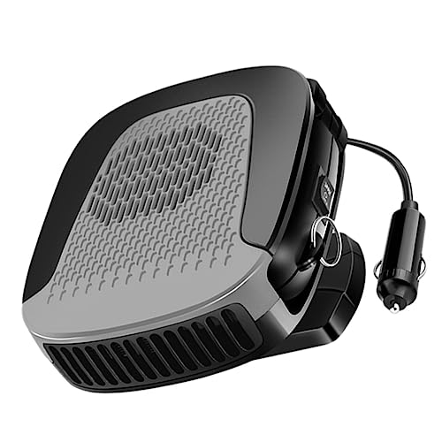 Cabilock 1 Pieza calentador de coche calentador para descongelador del calentador del coche termoventilador ventilador calefactor desempañador automático de nieve descongelador de coche AbS