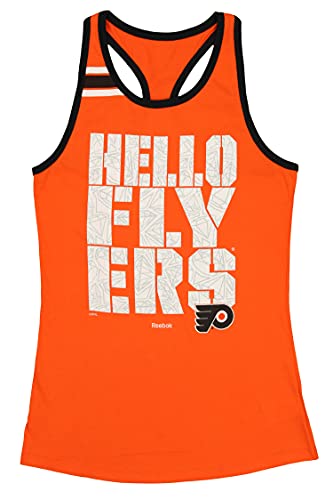 Outerstuff NHL Girls Youth (7-16) Philadelphia Flyers Princess Cut Tank Top, Small (7-8)