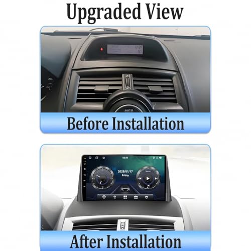 Pantalla de coche con Carplay y Android Auto inalámbricos para Renault Megane 2 2