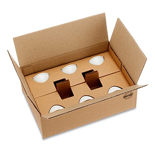 Miniatura 3 de Amazon Basics Bombilla de luz puntual GU10 tipo LED, 4.7 W (equivalente a 50 W), blanco cálido, no regulable, paquete de 6